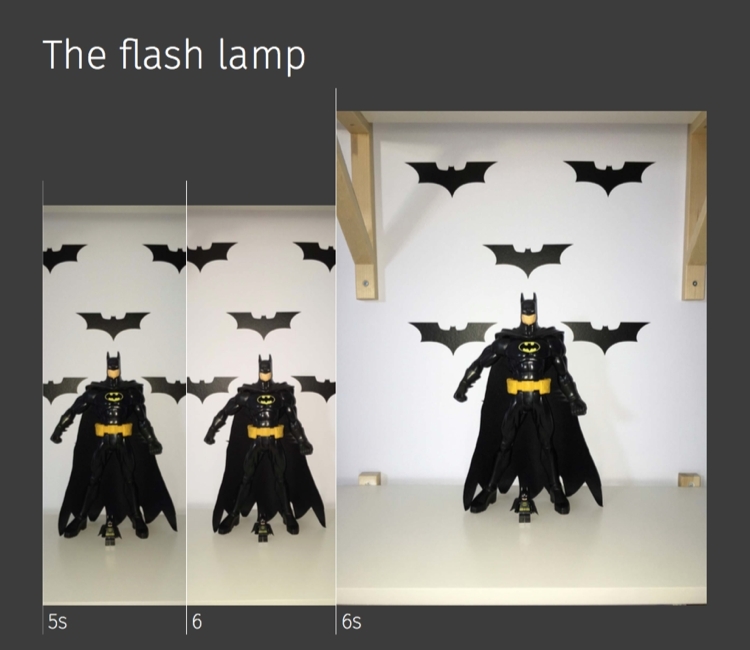 Flash lamp, iPhone 6s